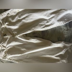 No Boundaries White Pants